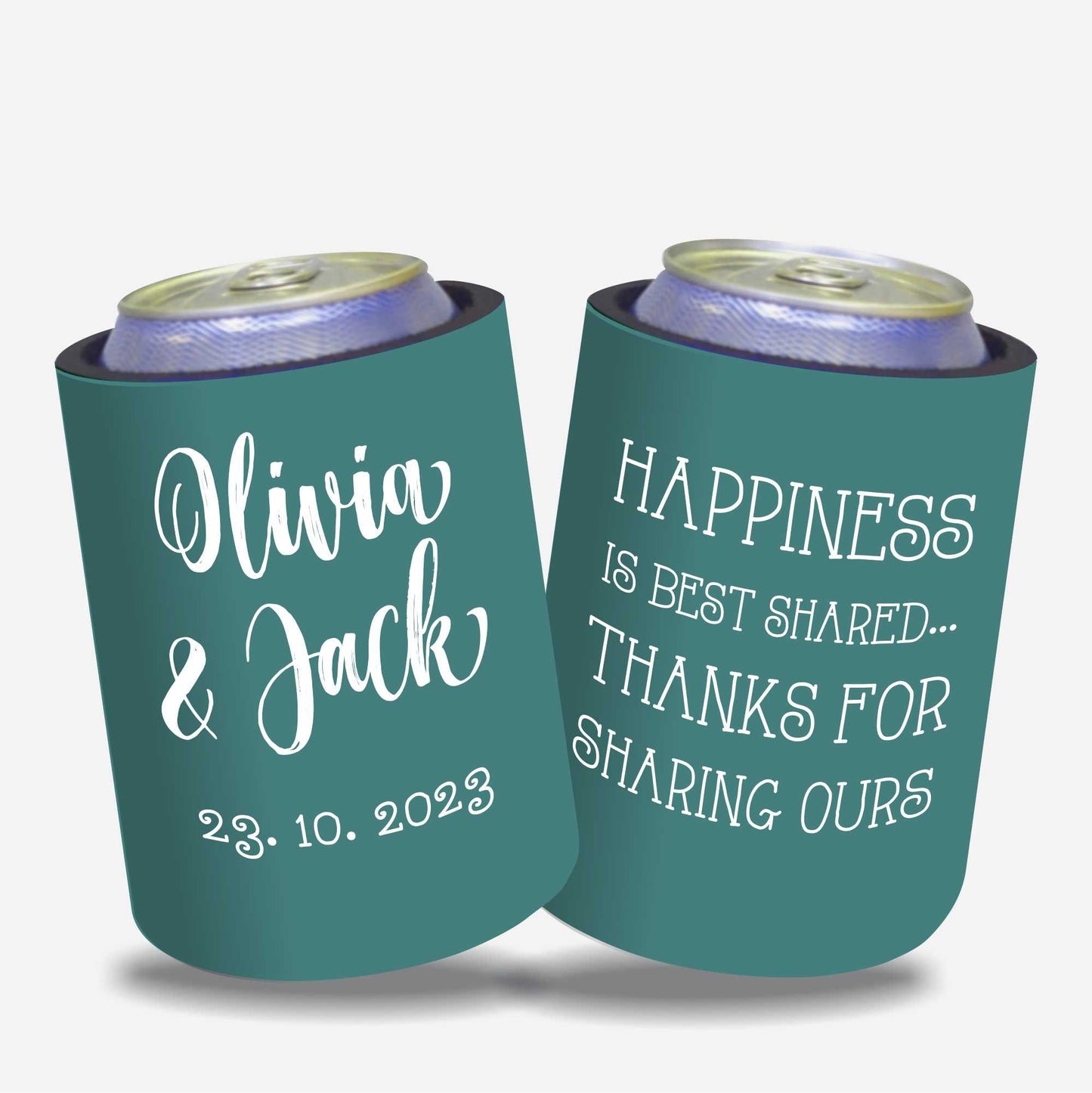 Personalized Stubby Holders Wedding