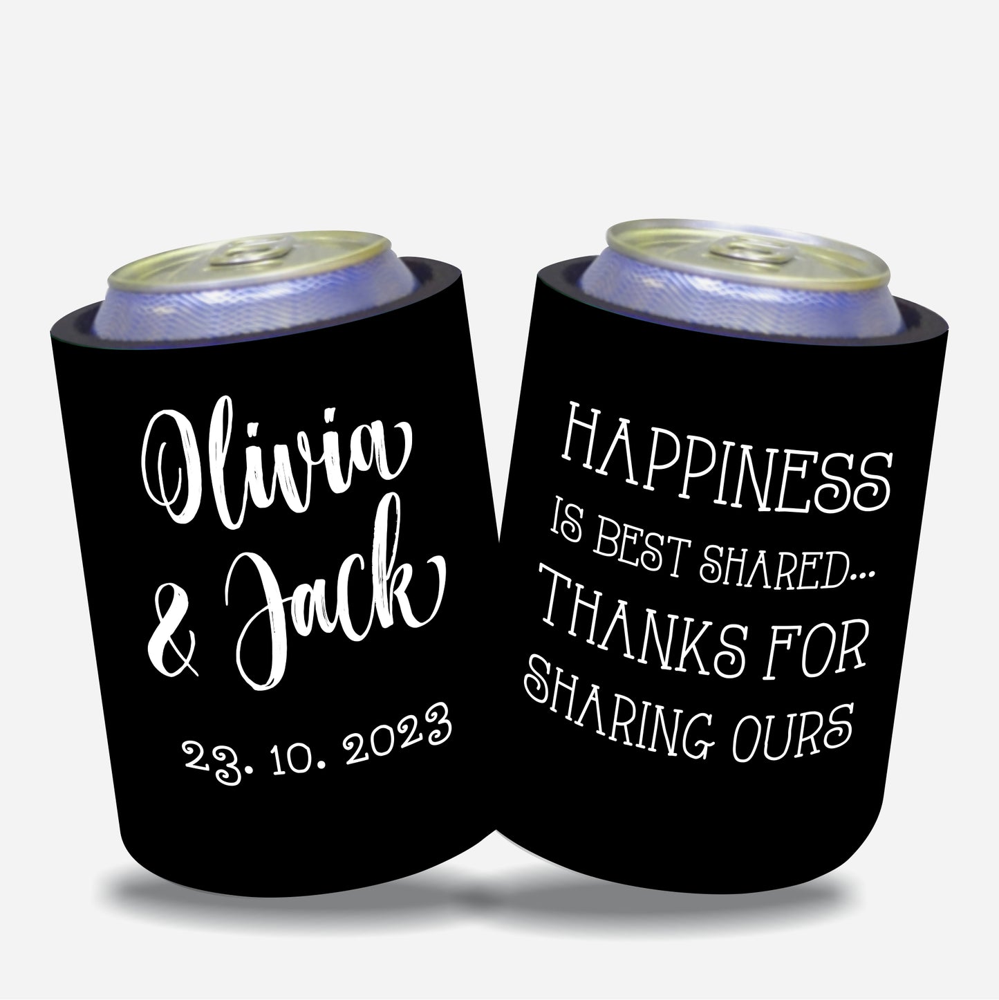 Personalized Stubby Holders Wedding