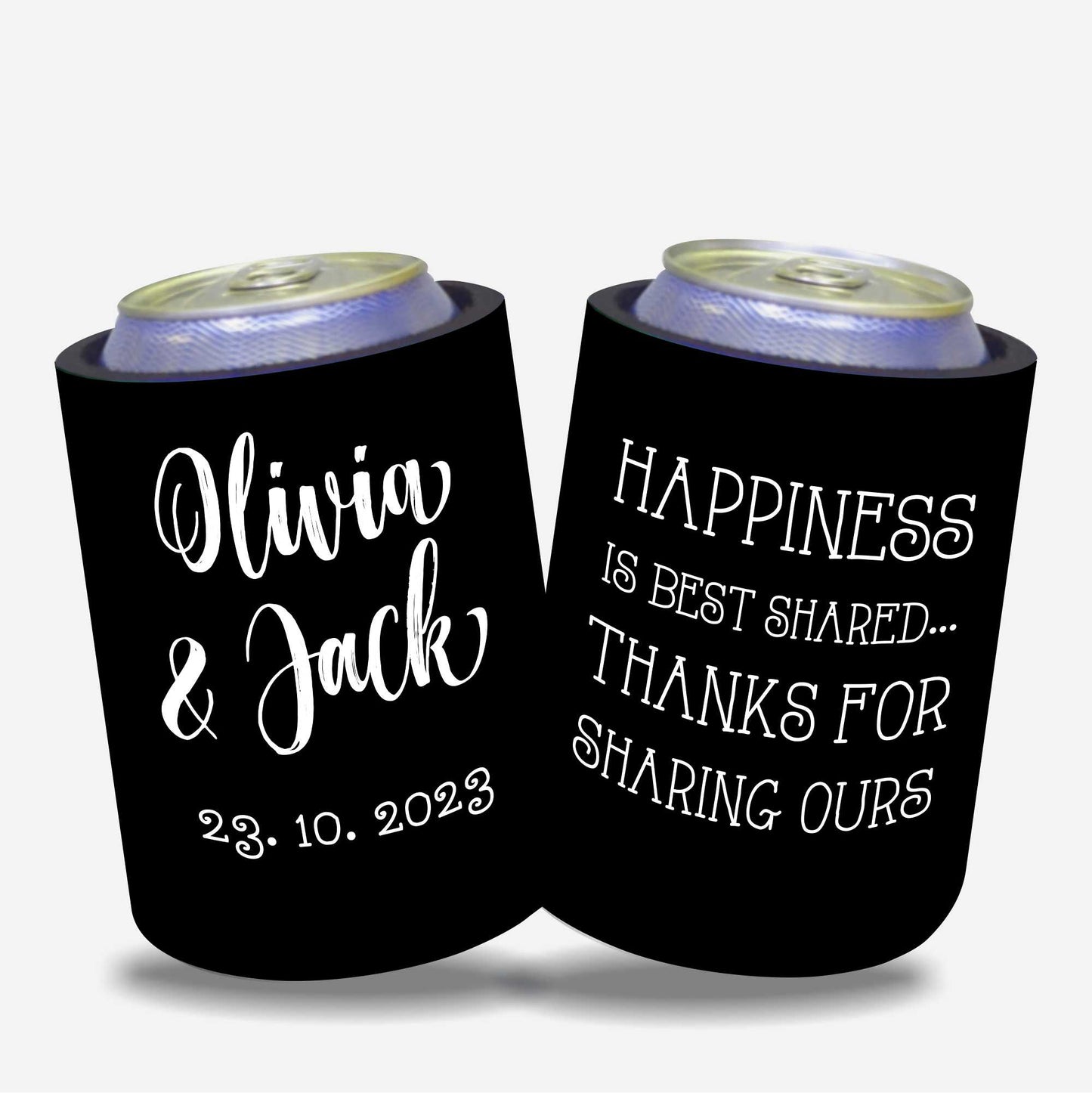 Personalized Stubby Holders Wedding