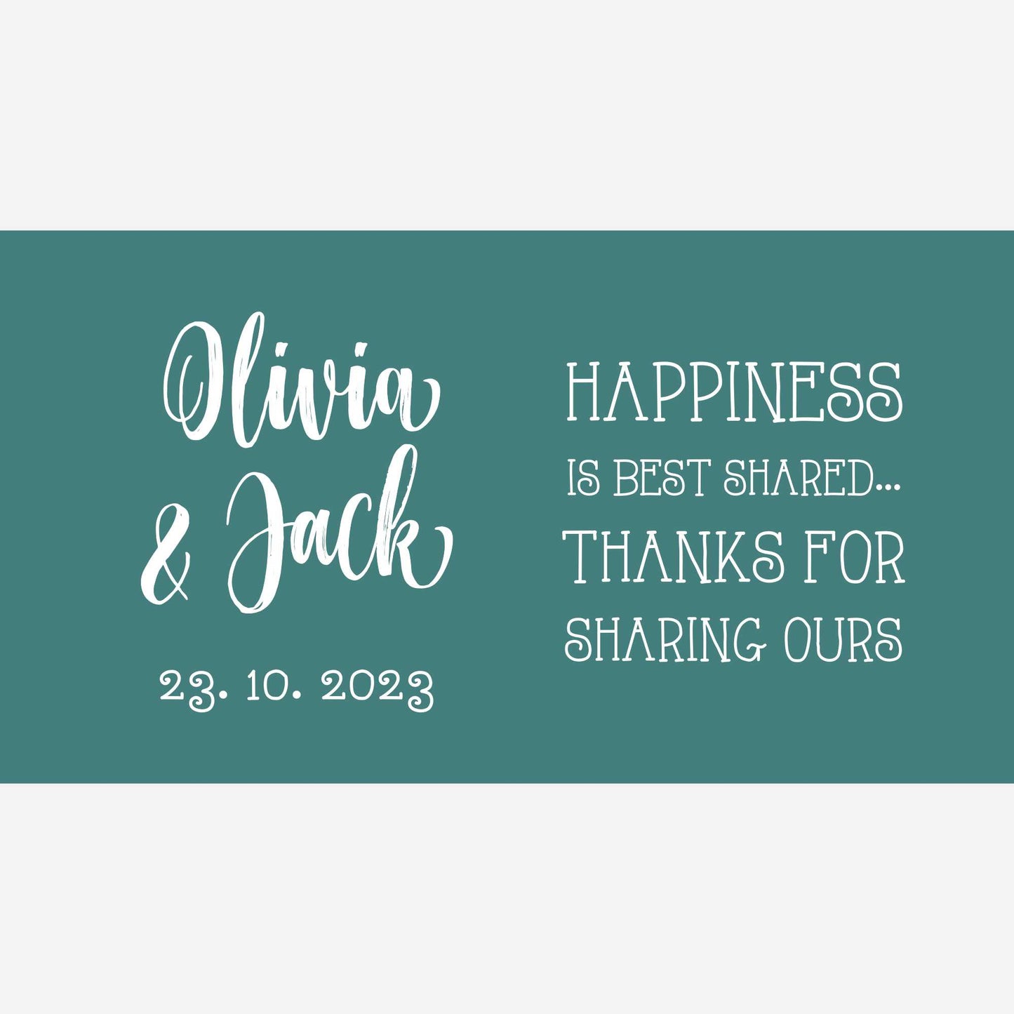 Quantity 10 - Personalised Stubby Holders - Wedding - #116 - FREE SHIPPING