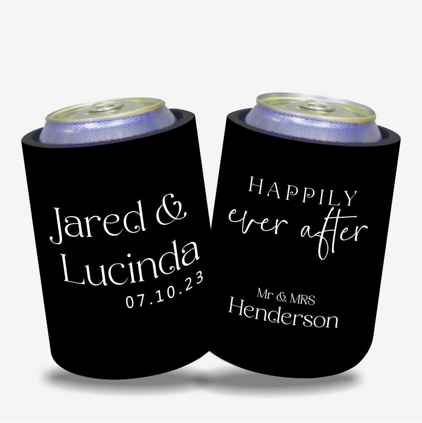 Personalized Stubby Holders Wedding