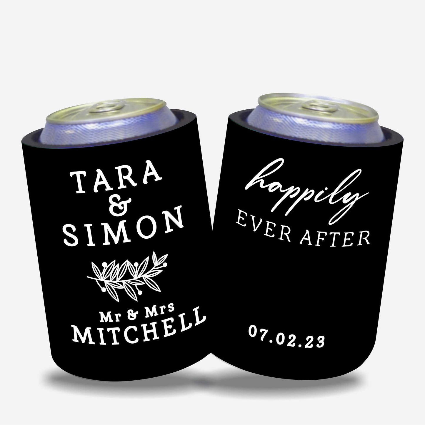 Personalized Stubby Holders Wedding