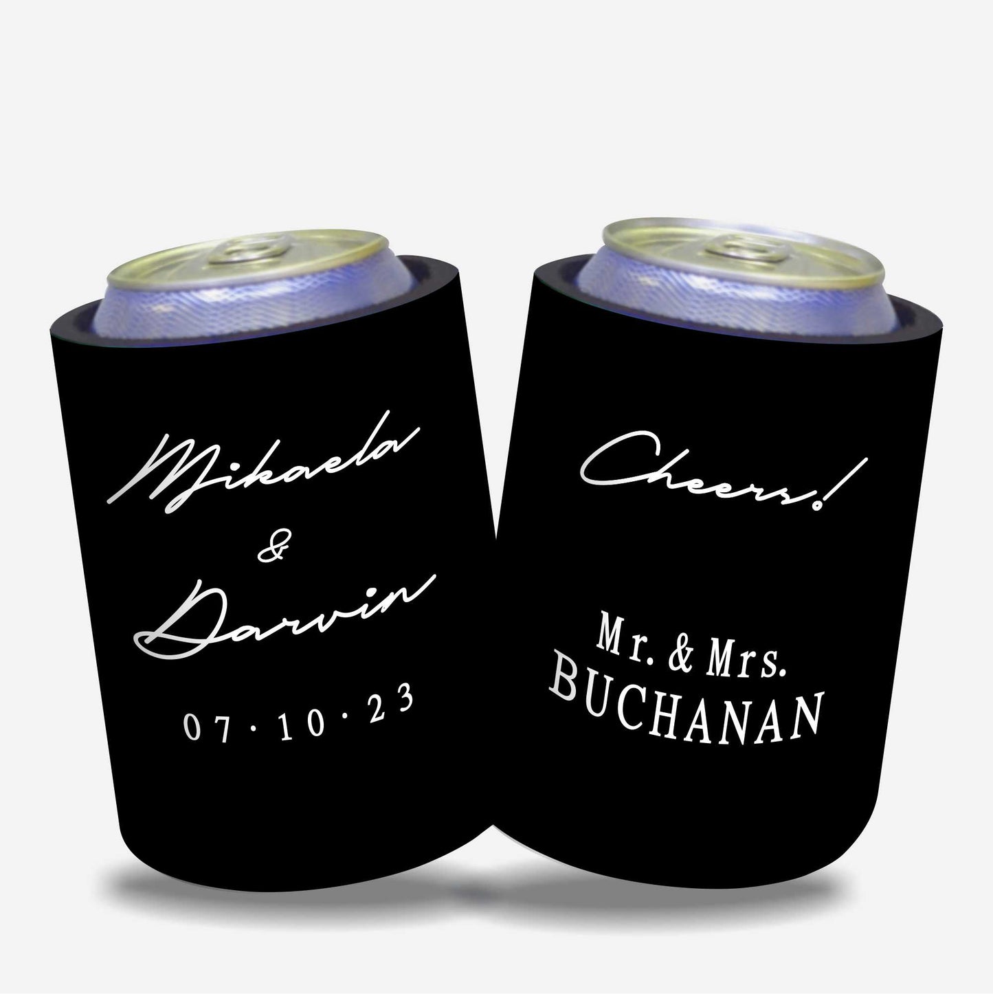 Personalized Stubby Holders Wedding