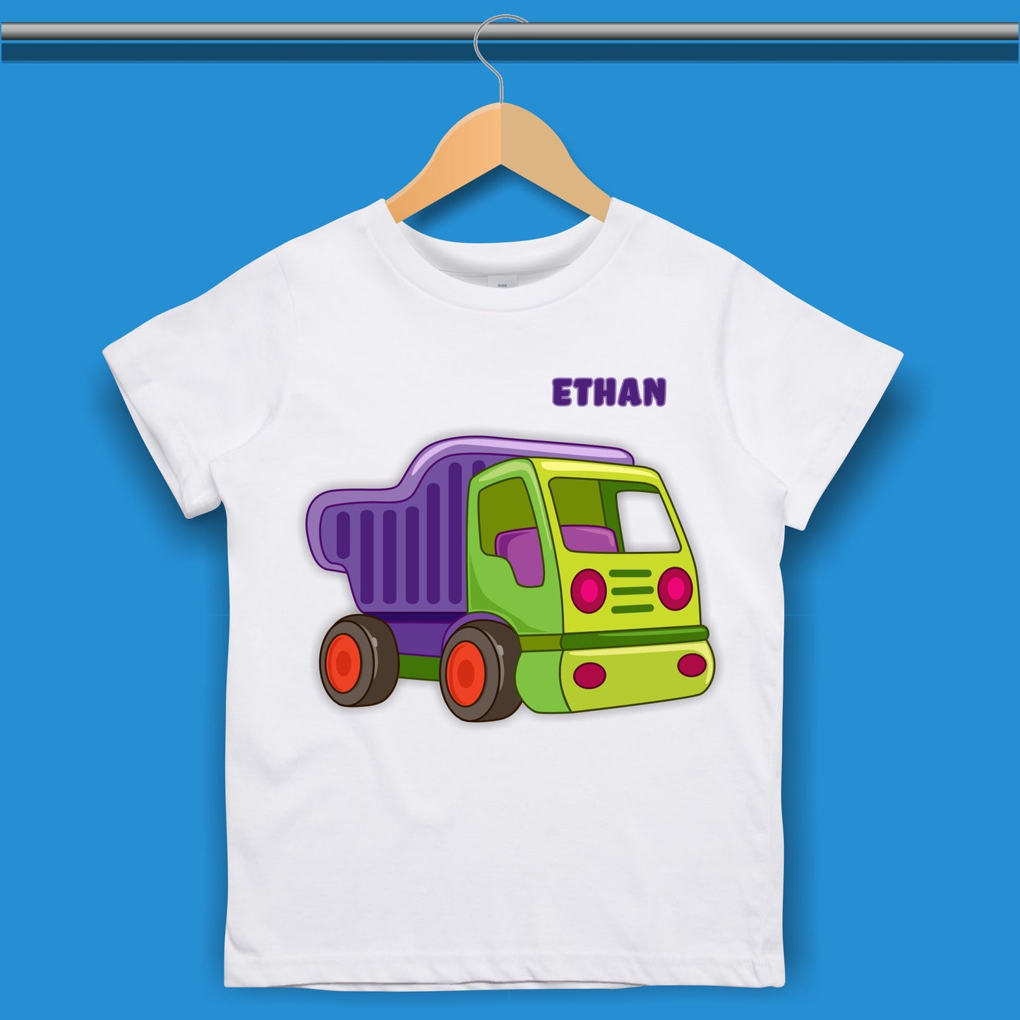 Toy Truck T-shirt for Boys