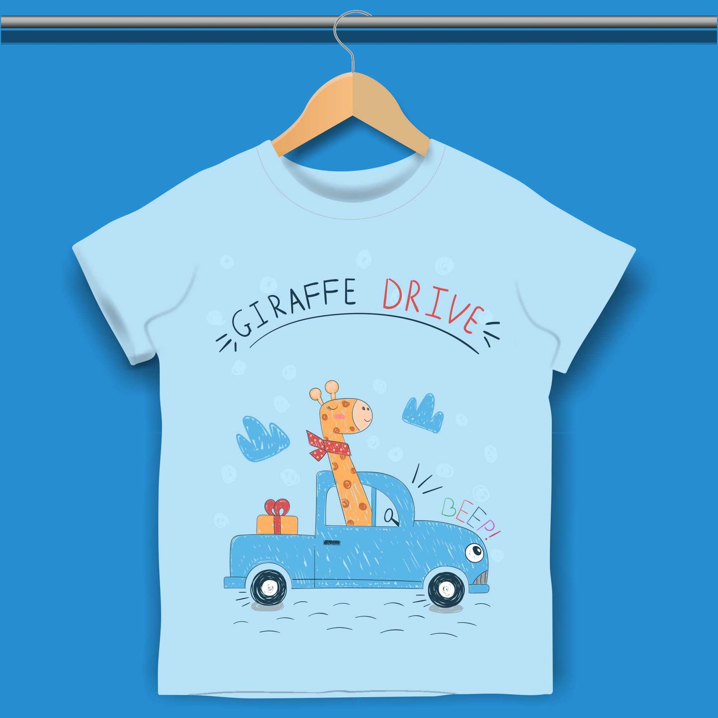 Giraffe T-shirt for Boys