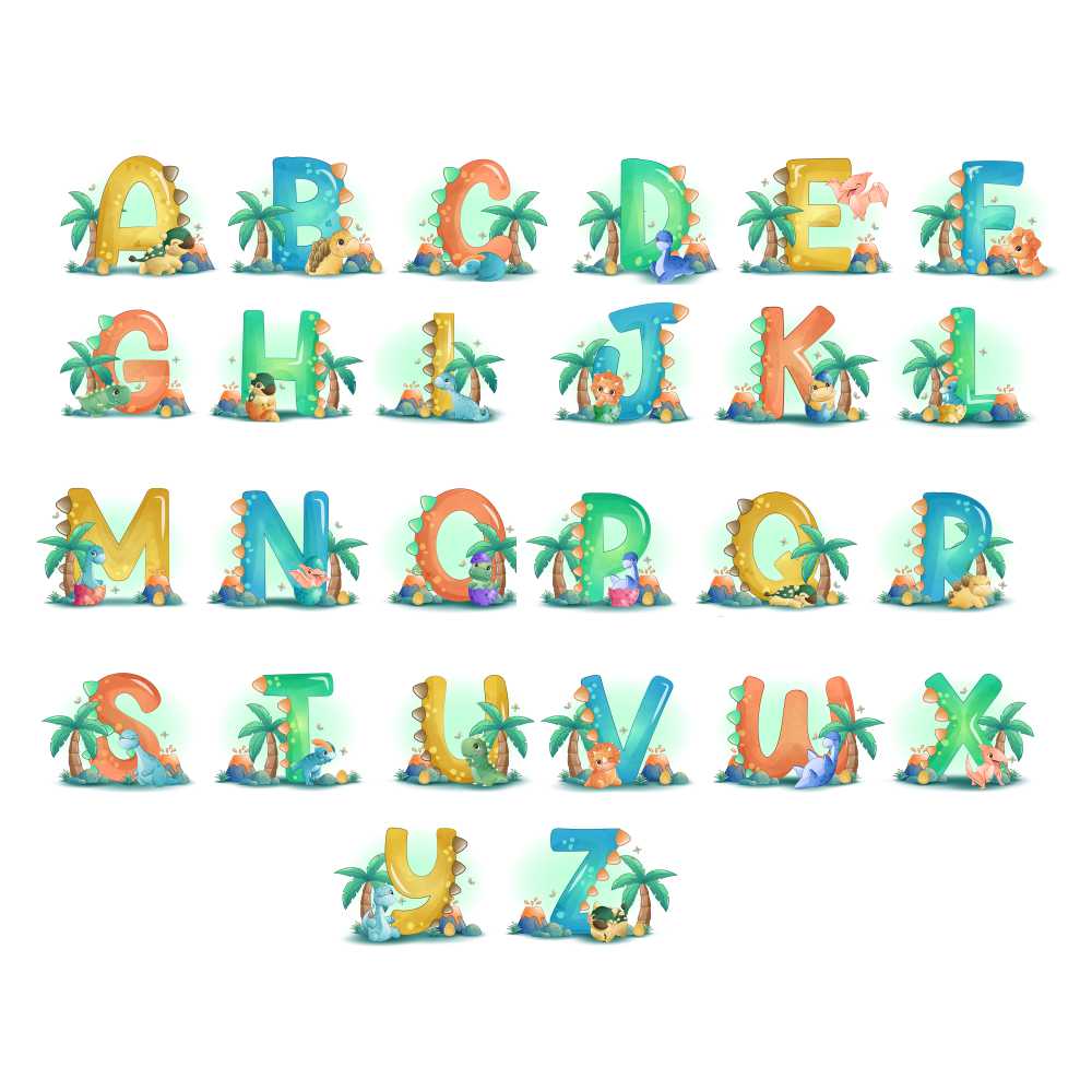 Monogramed Dino Birthday T-shirt for Boys #391