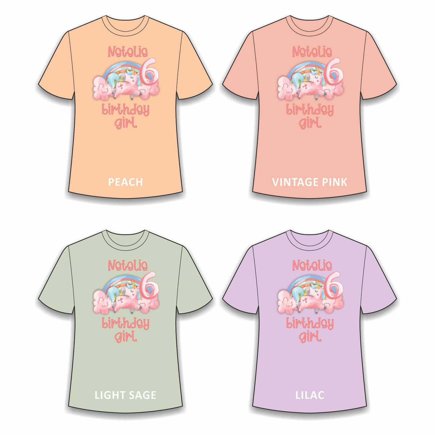 Birthday T-shirt for Girls