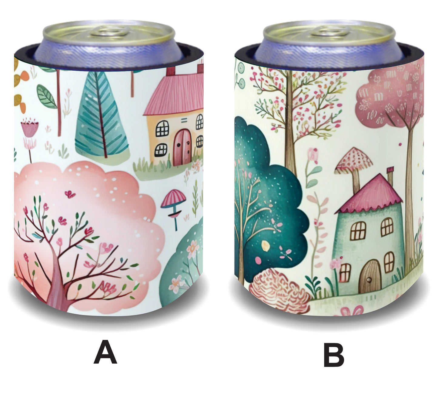 #031 Stubby Holders for home. Set of 6. Full colour stubby holders.