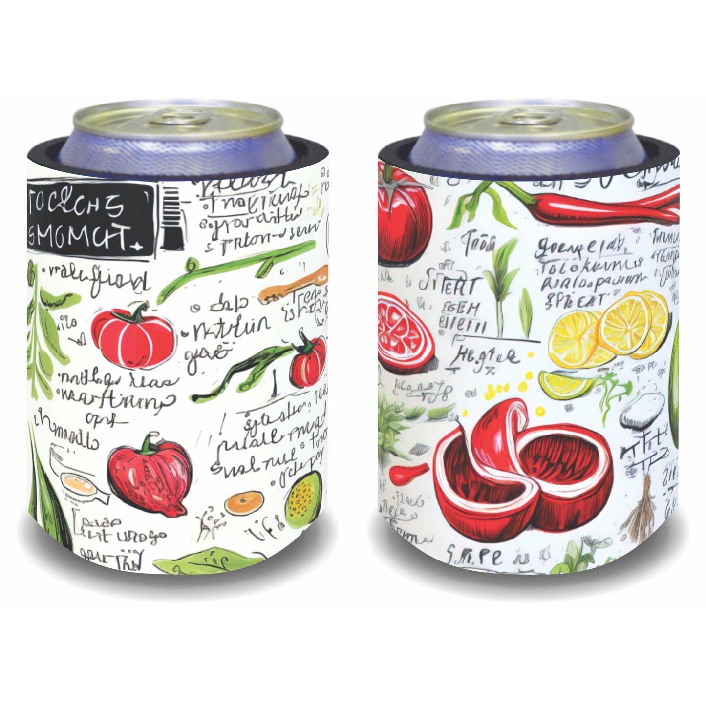 #025 Stubby Holders for home. Set of 6. Full colour stubby holders.