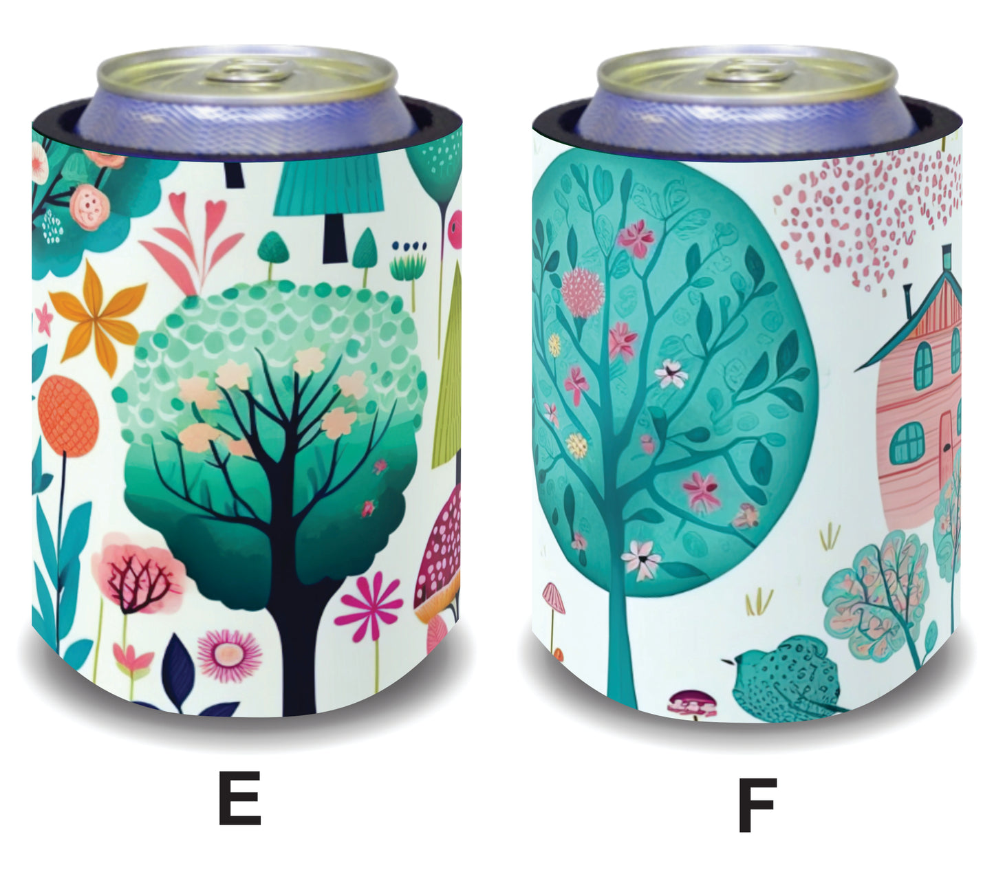 #031 Stubby Holders for home. Set of 6. Full colour stubby holders.