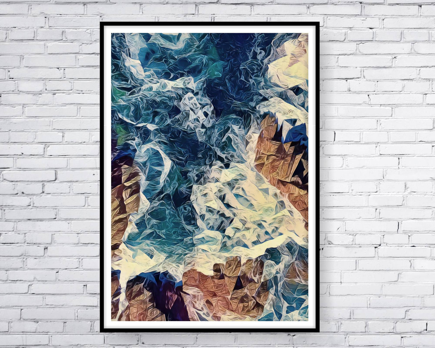 Ocean Rocky Shore.