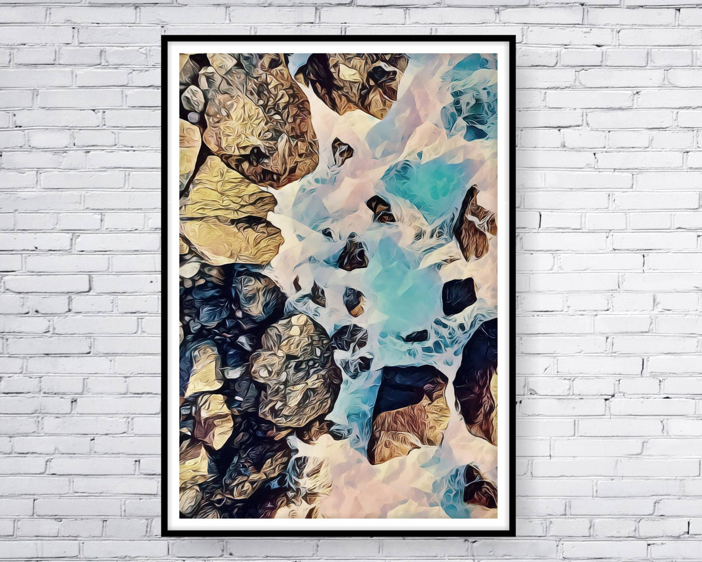 Ocean Rocky Shore.