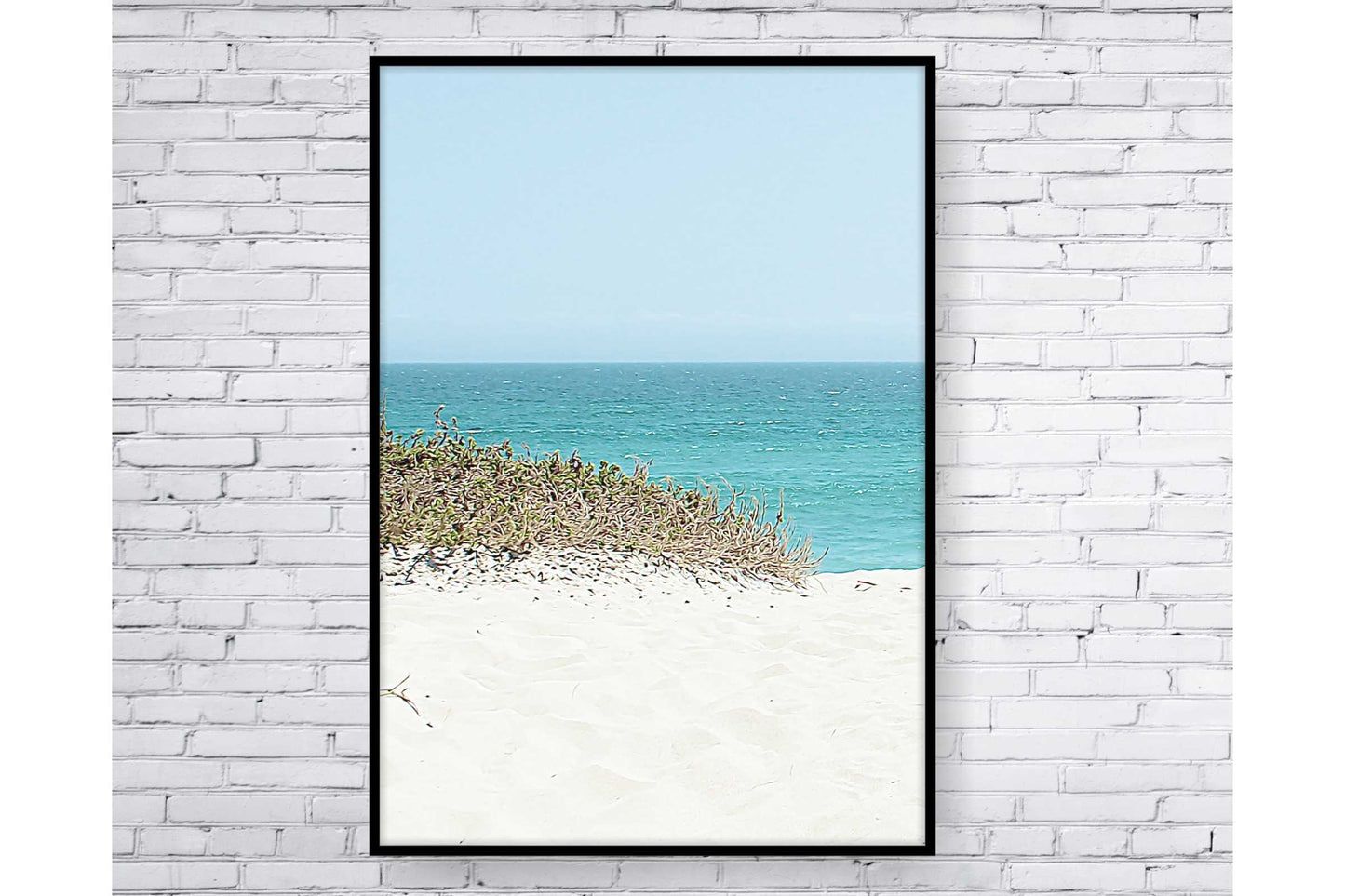 Set of 3 prints. Beach Ocean Wall Art. Watercolor Beach Prints. Ocean Prints. Size A4. #0091