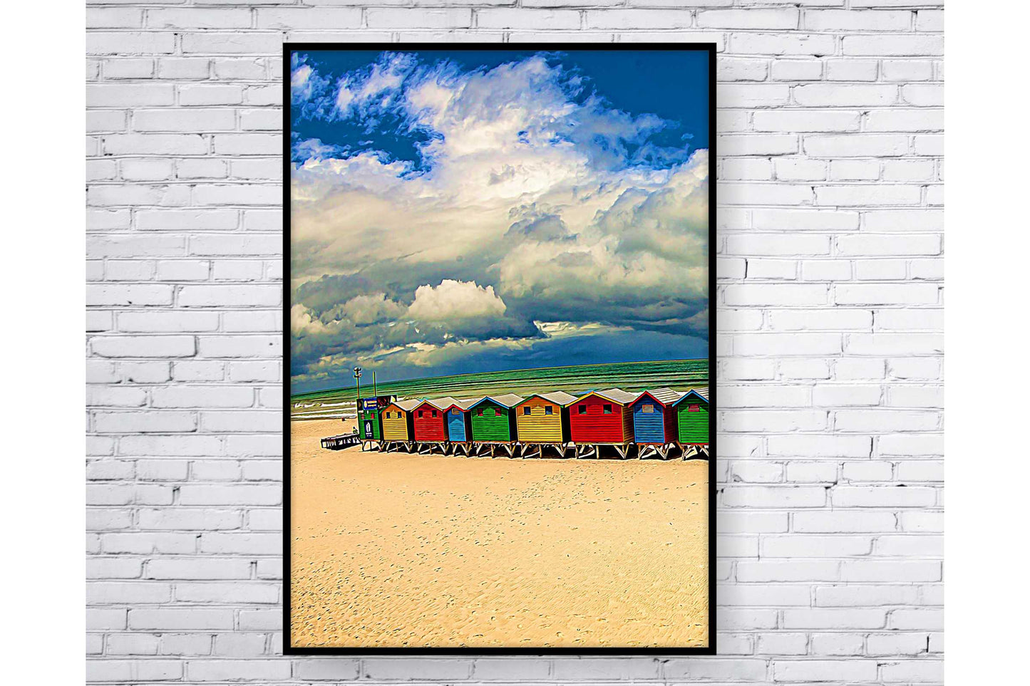 Set of 3 prints. Beach Ocean Wall Art. Watercolor Beach Prints. Ocean Prints. Size A4. #0153