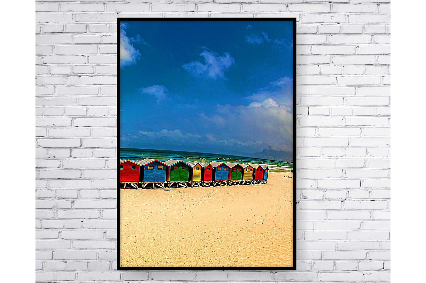 Set of 3 prints. Beach Ocean Wall Art. Watercolor Beach Prints. Ocean Prints. Size A4. #0153