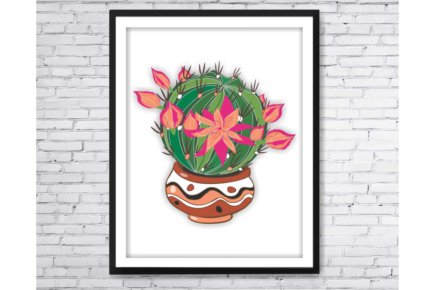 Floral and tropical floral wall art prints.