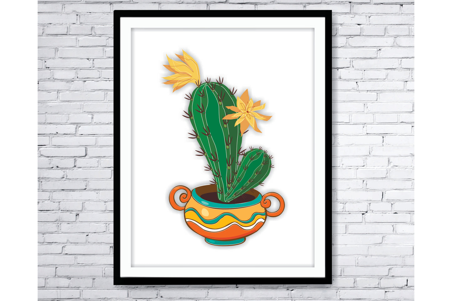 Floral and tropical floral wall art prints.