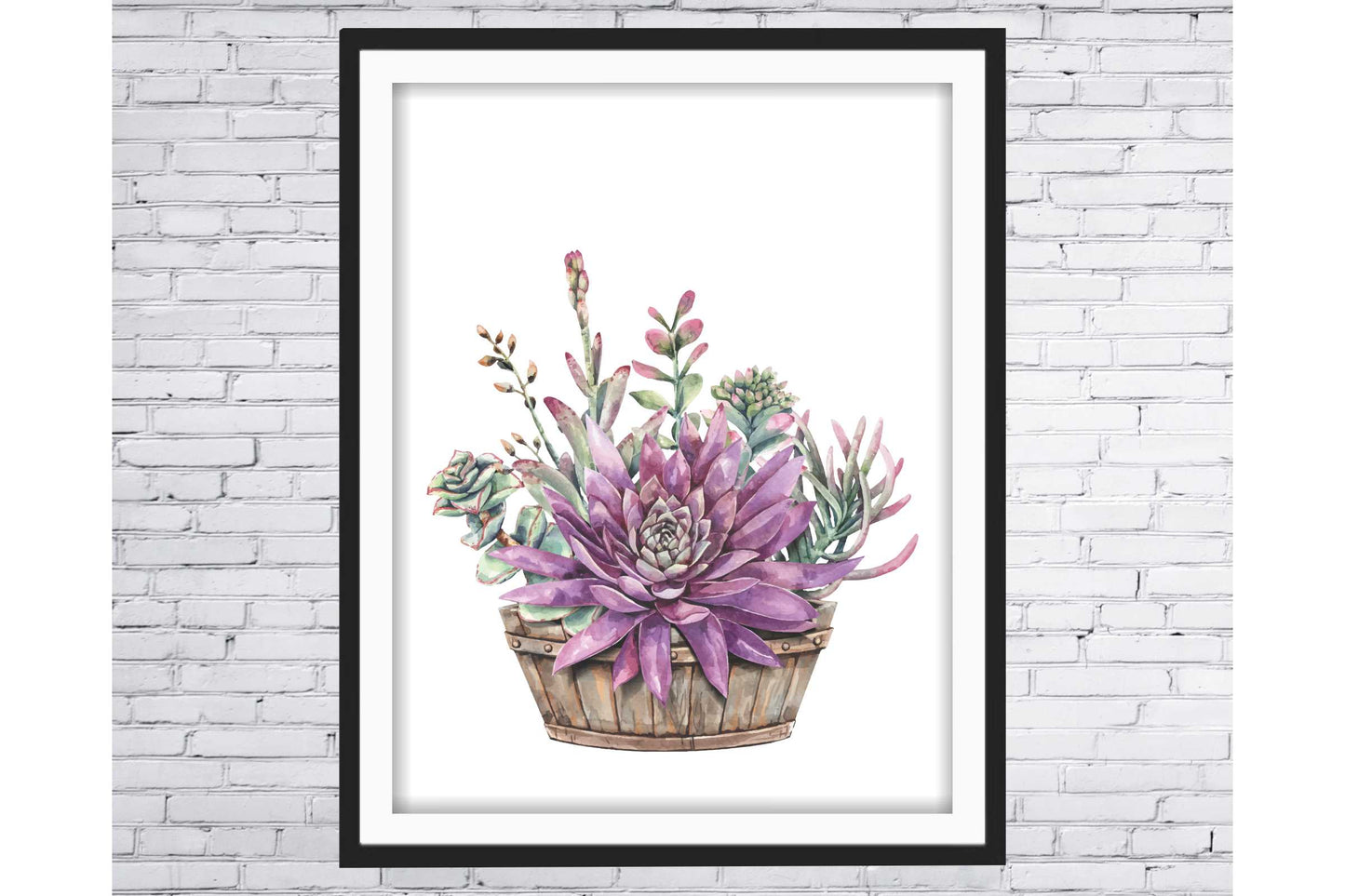 Floral and tropical floral wall art prints.
