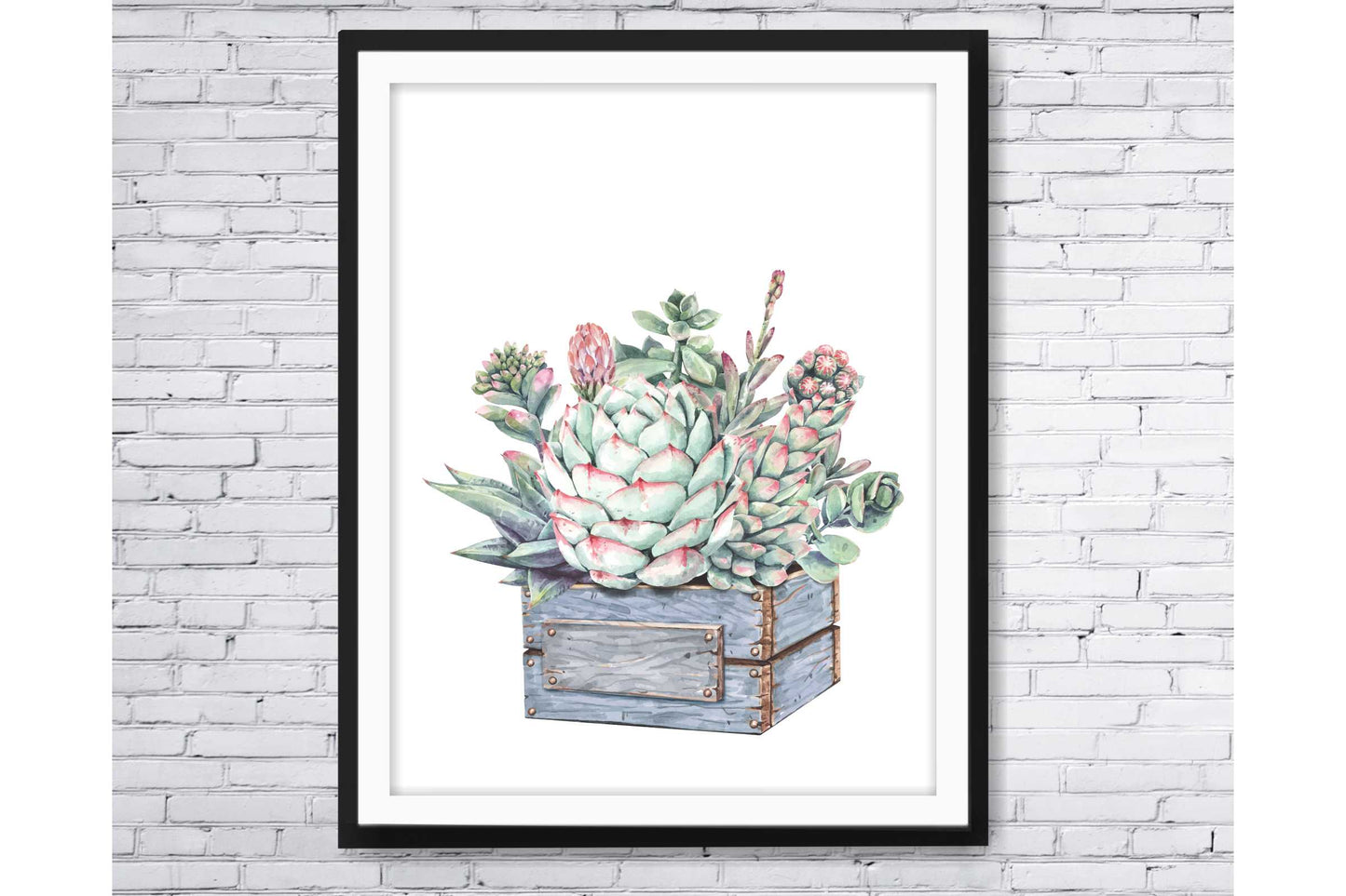 Floral and tropical floral wall art prints.