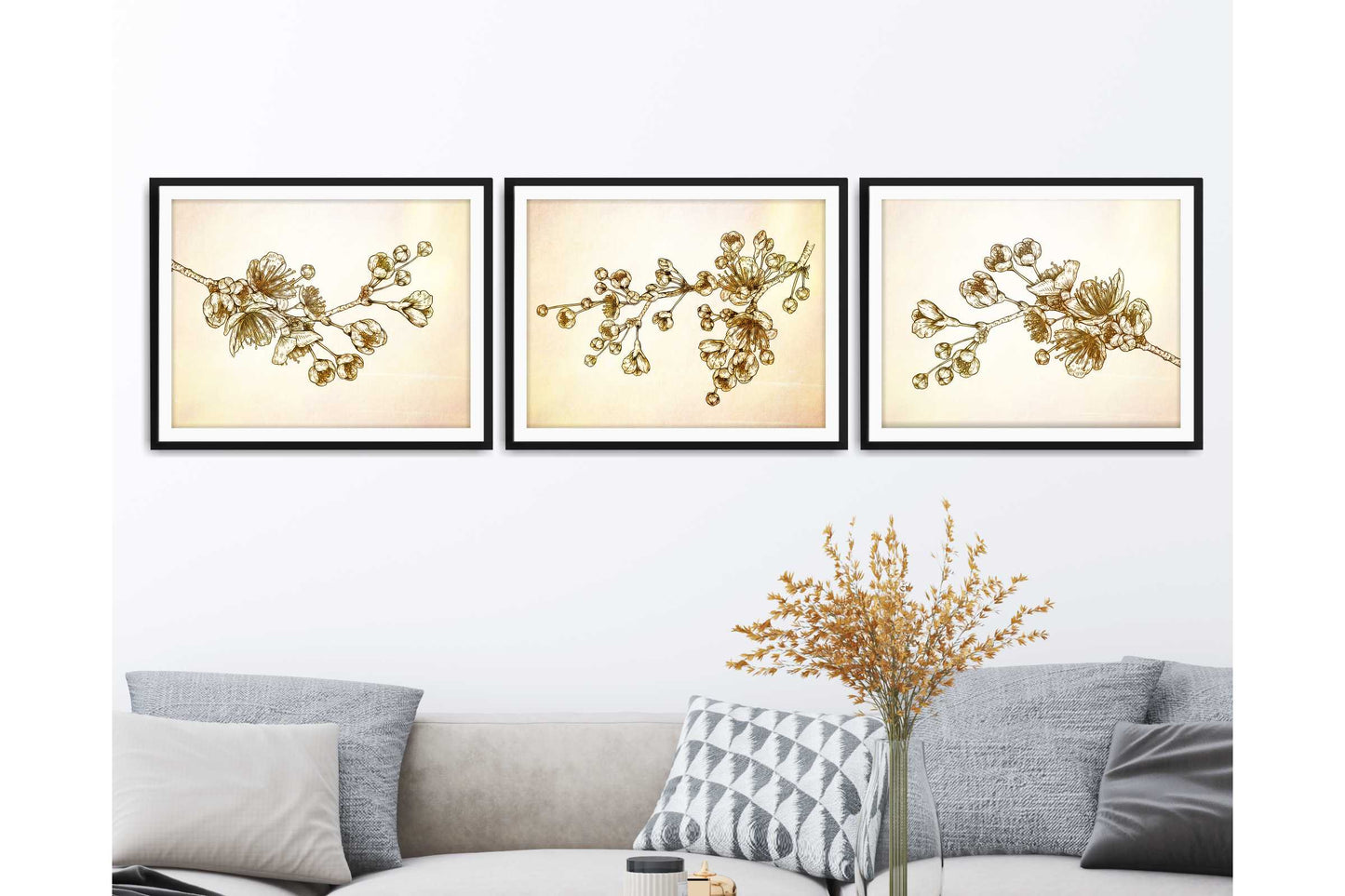 Floral and tropical wall art