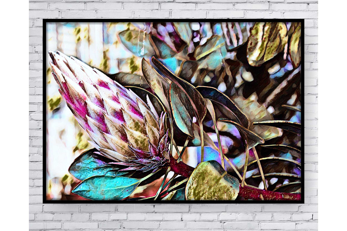 Floral and tropical floral wall art. Floral and tropical floral prints.