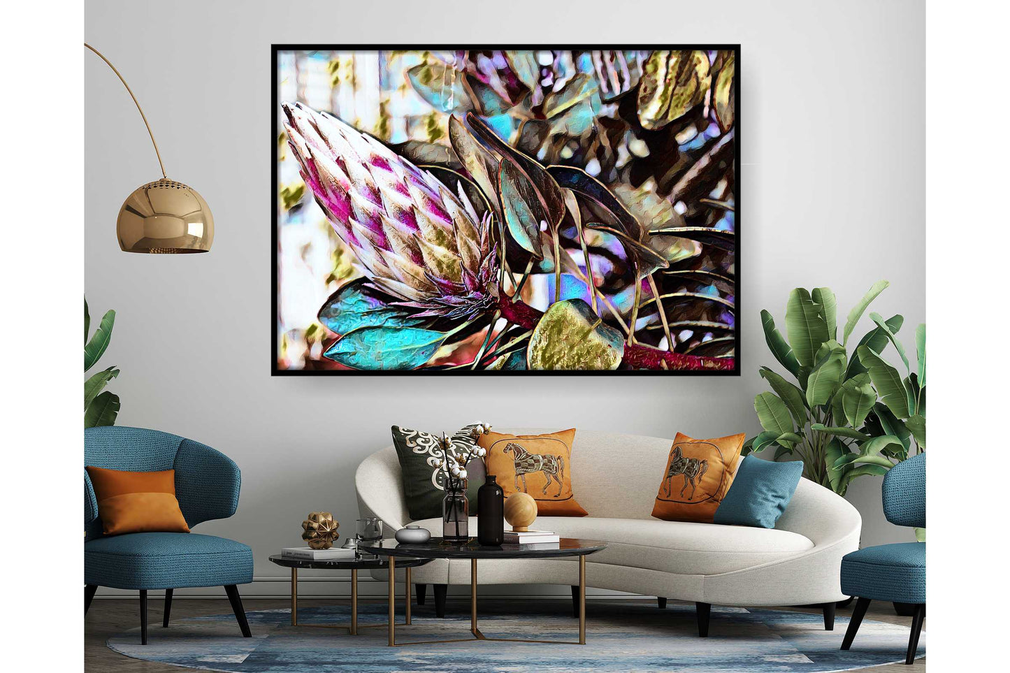 Floral and tropical floral wall art. Floral and tropical floral prints.