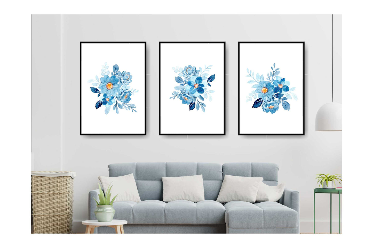 loral and tropical floral wall art. Watercolour Floral and tropical floral prints.