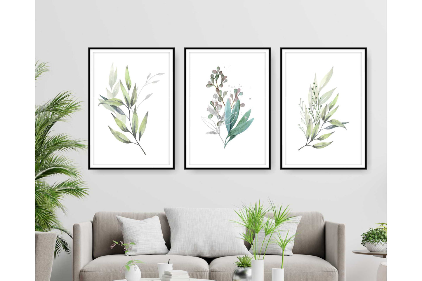 loral and tropical floral wall art. Watercolour Floral and tropical floral prints.