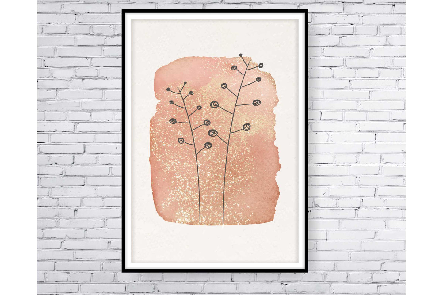 loral and tropical floral wall art. Watercolour Floral and tropical floral prints.