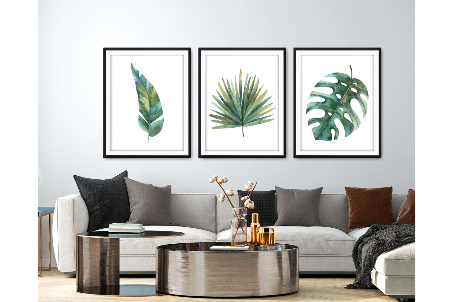 Tropical leavs print.