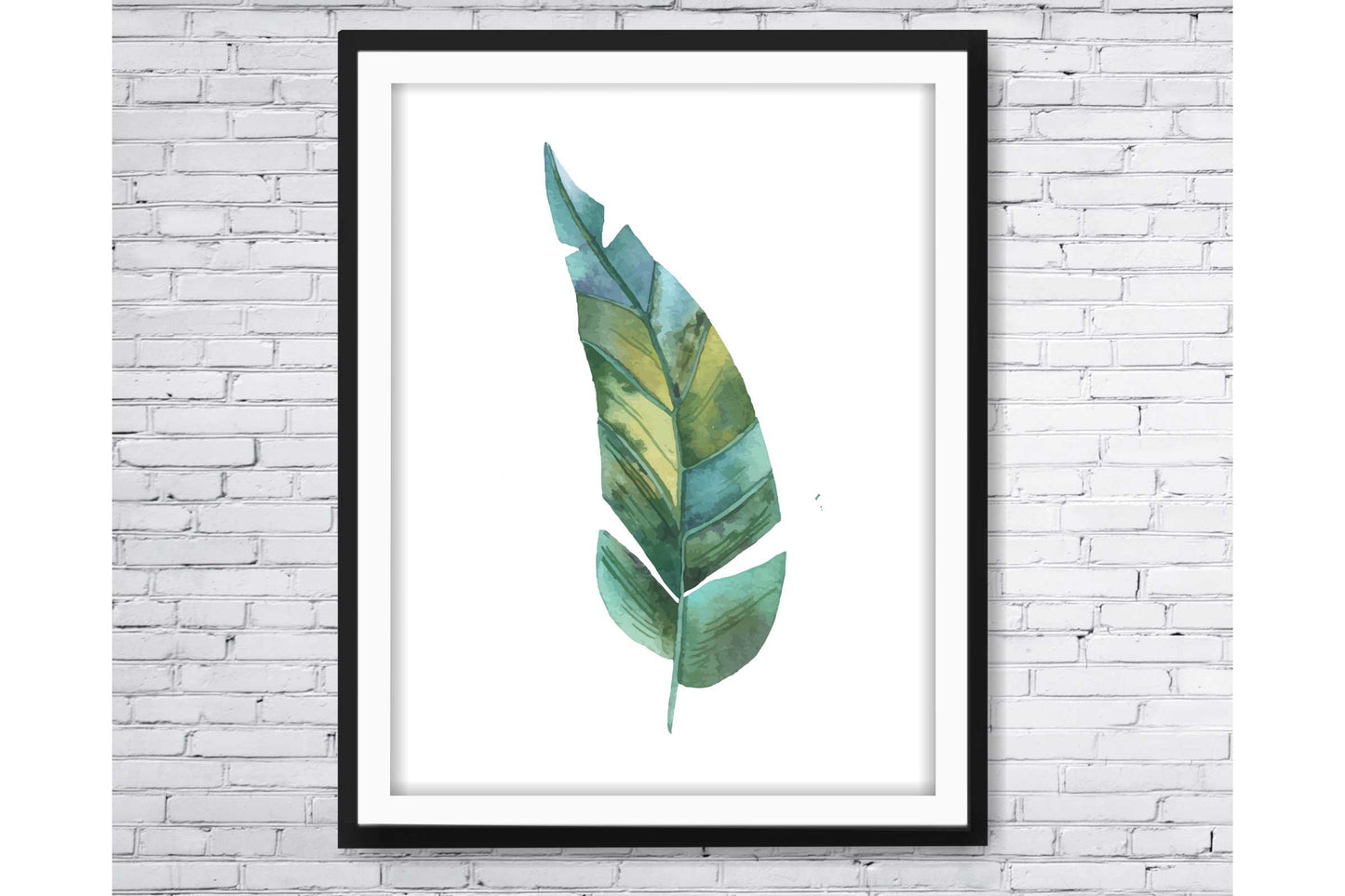 Tropical leavs print.