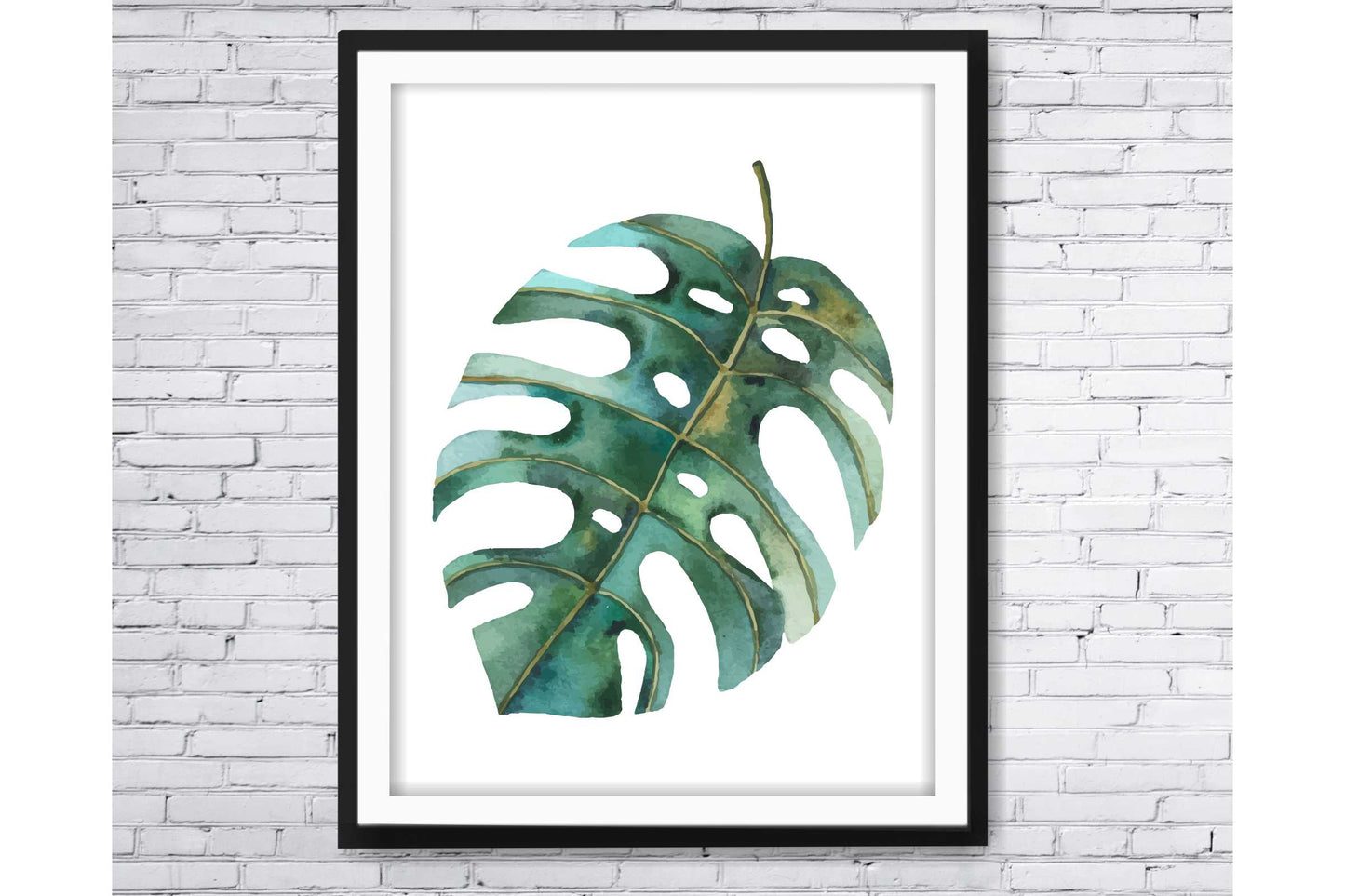 Tropical leavs print.