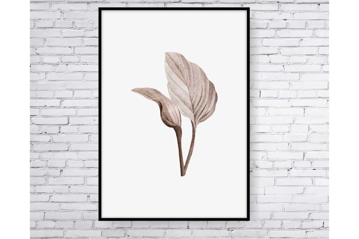 Floral and tropical floral wall art.