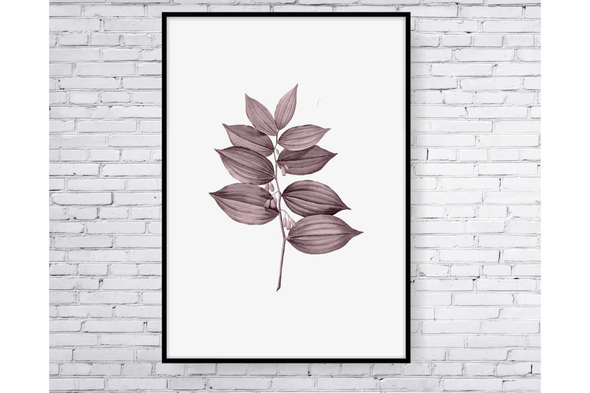 Floral and tropical floral wall art.