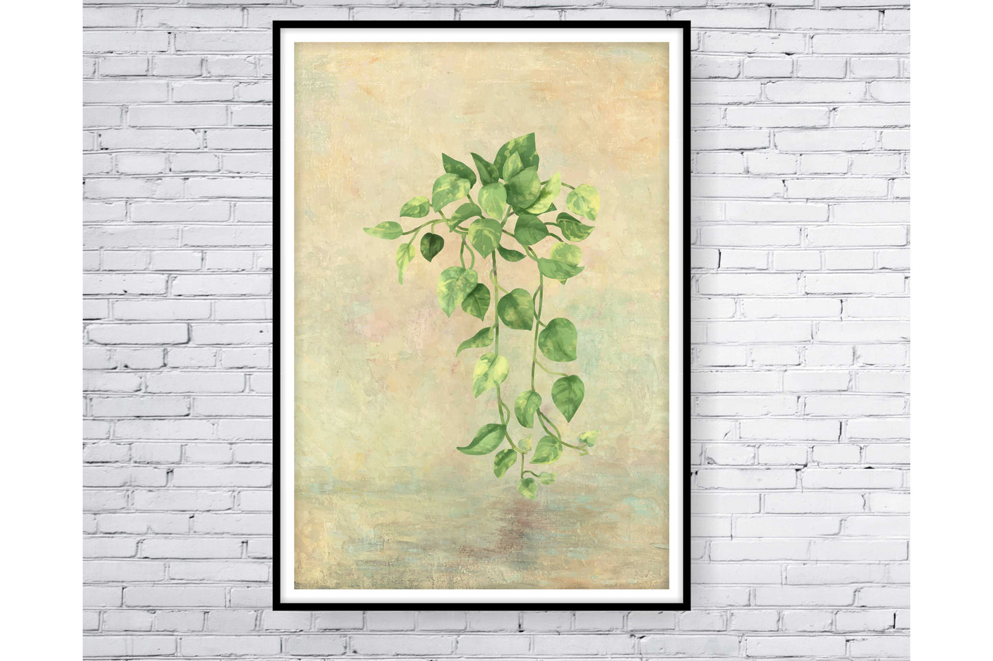 Floral and tropical floral wall art.