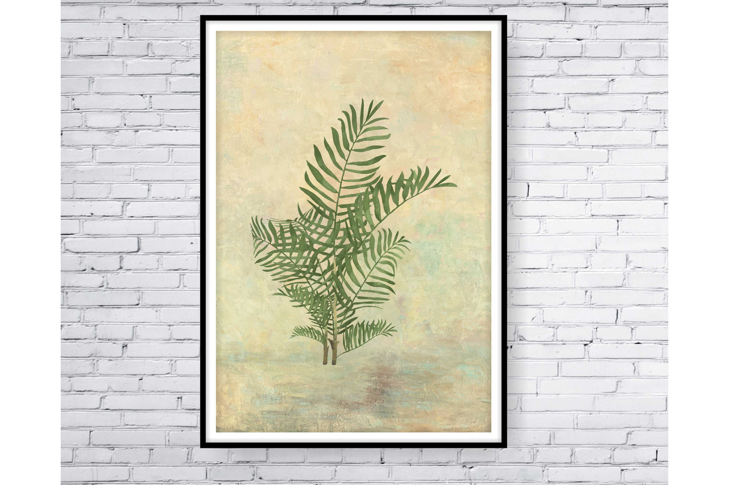 Floral and tropical floral wall art.