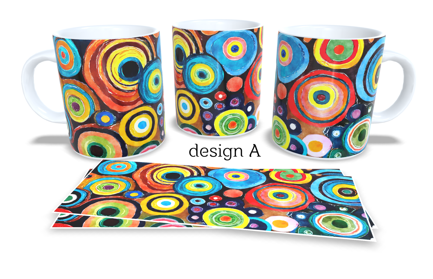 Colourfull Coffee and Tea Mug. Coffee Cup. Tea Mug.