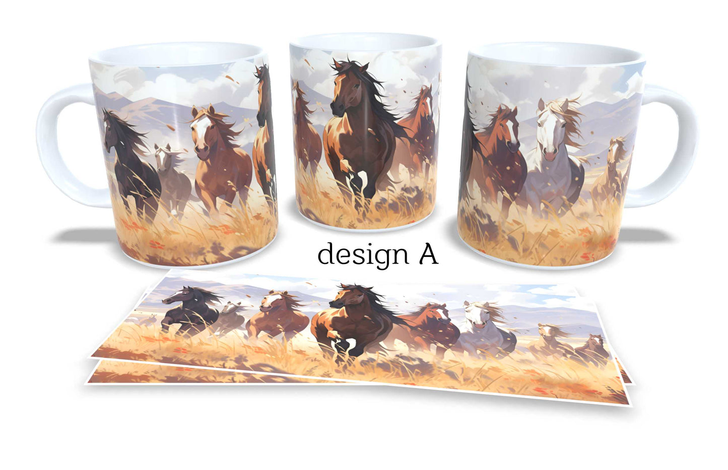 Set of 2 Coffee and Tea Mugs.