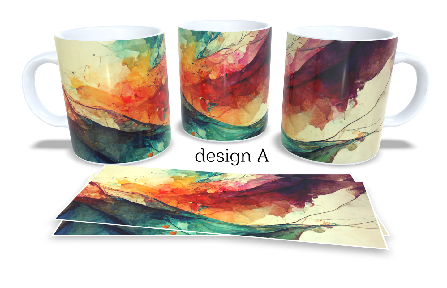 Colourfull Coffee and Tea Mug. Coffee Cup. Tea Mug.