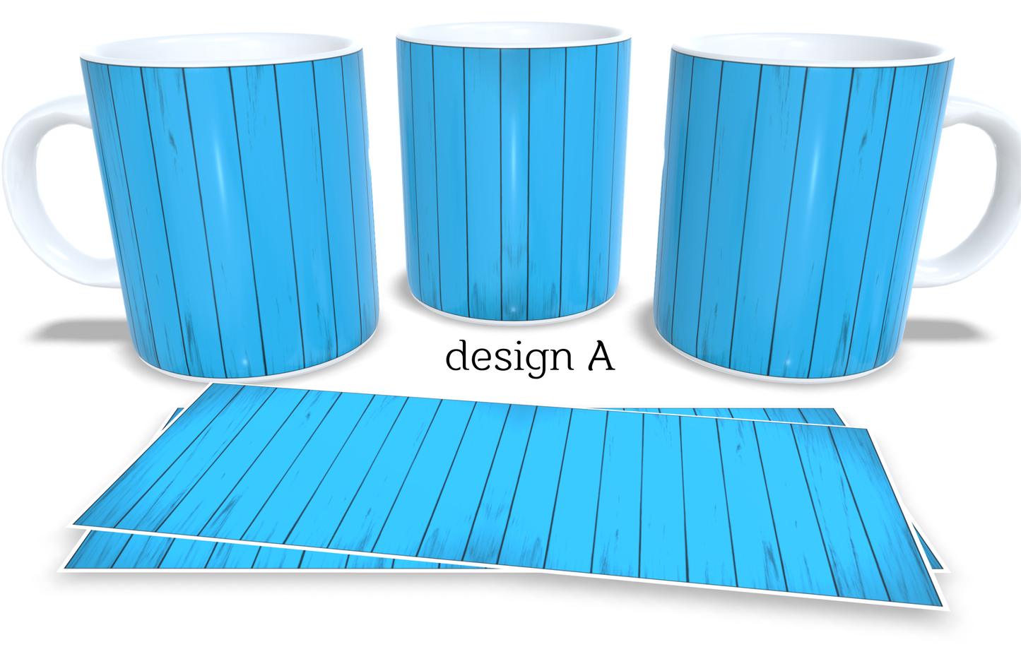 Colourfull Coffee and Tea Mug. Coffee Cup. Tea Mug. Coloured wood. Full colour sublimated #214