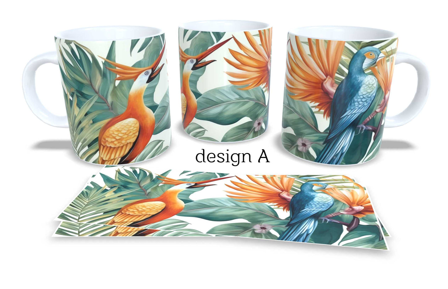 Set of 2 Coffee and Tea Mugs.