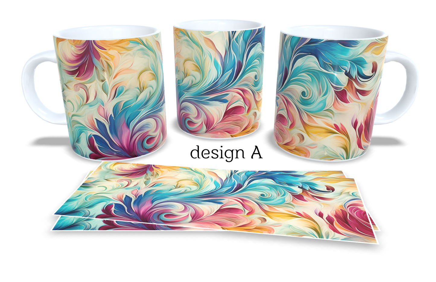Colourfull Coffee and Tea Mug. Coffee Cup. Tea Mug.