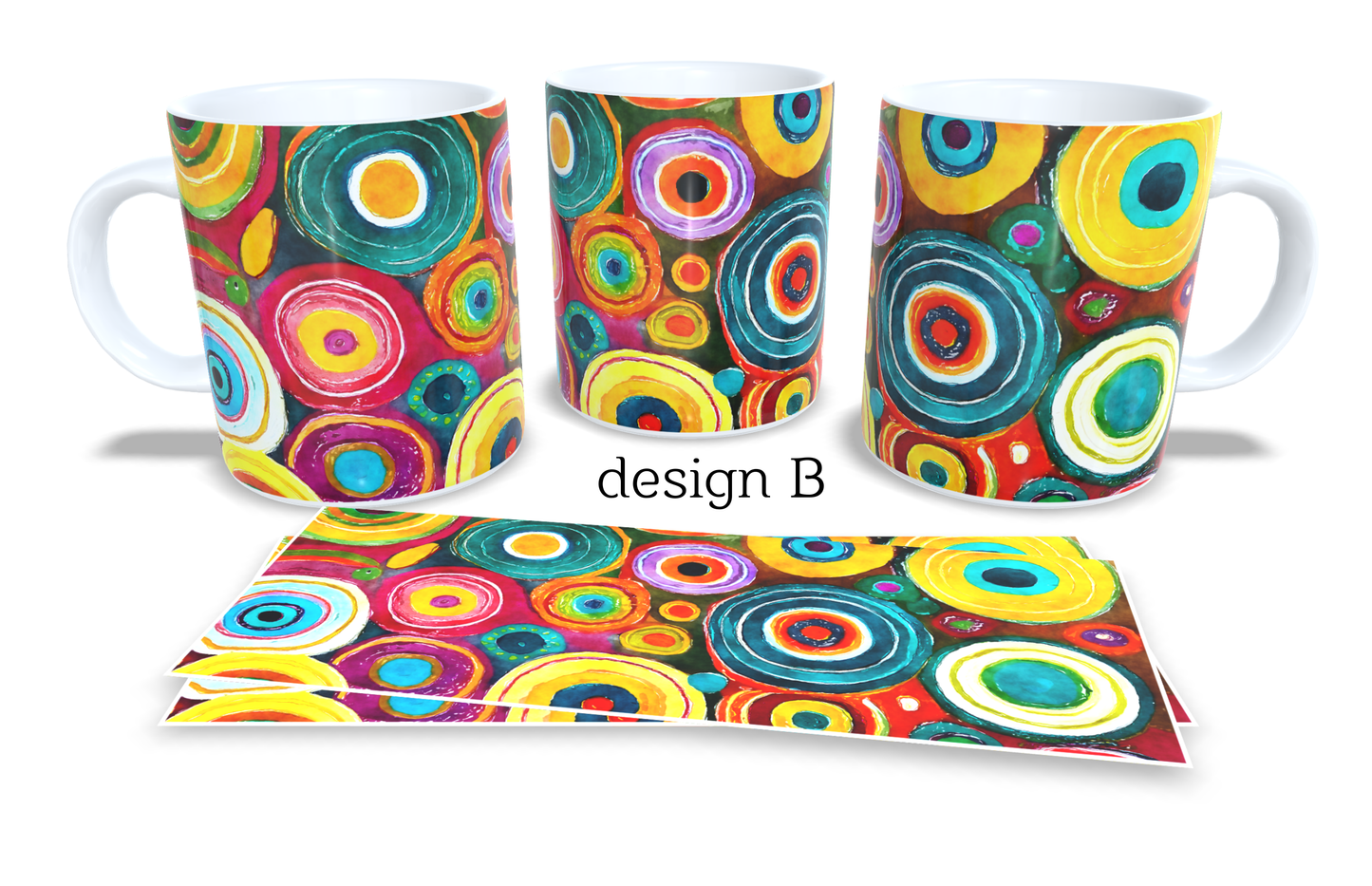 Colourfull Coffee and Tea Mug. Coffee Cup. Tea Mug.