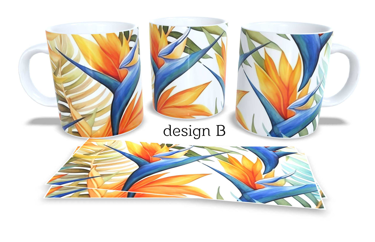 Set of 2 Coffee and Tea Mugs.