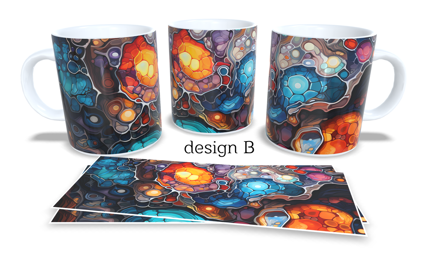 Colourfull Coffee and Tea Mug. Coffee Cup. Tea Mug.