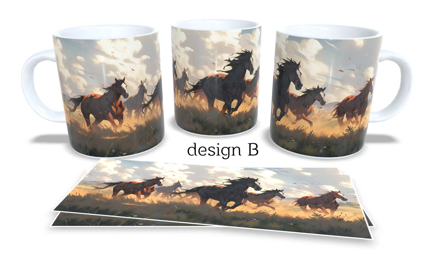 Set of 2 Coffee and Tea Mugs.