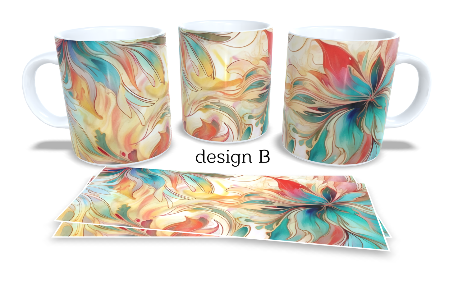 Colourfull Coffee and Tea Mug. Coffee Cup. Tea Mug.