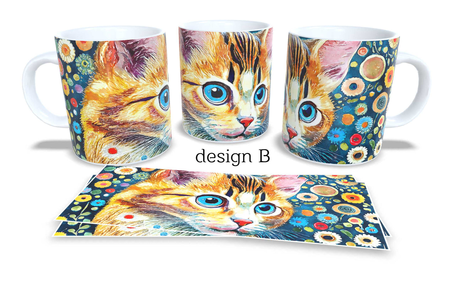Set of 2 Coffee and Tea Mugs.