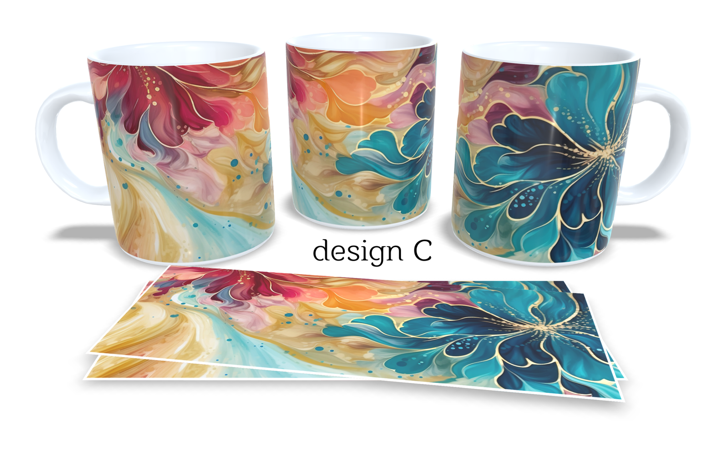 Colourfull Coffee and Tea Mug. Coffee Cup. Tea Mug.