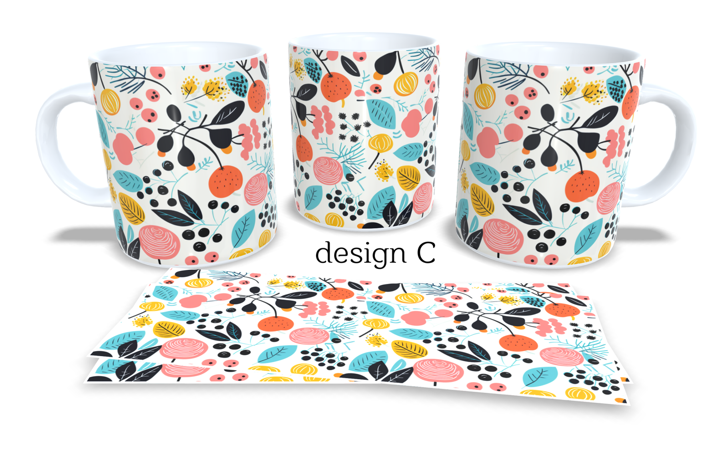 Colourfull Coffee and Tea Mug. Coffee Cup. Tea Mug.